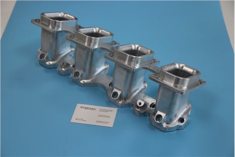 Parte mecanizada de CNC